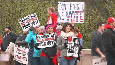 Teachers In Oklahoma And Kentucky Walk Out Over Funding, Salaries