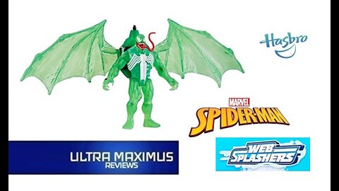 🔥 Venom Green Symbiote | Spider-Man Web Splashers