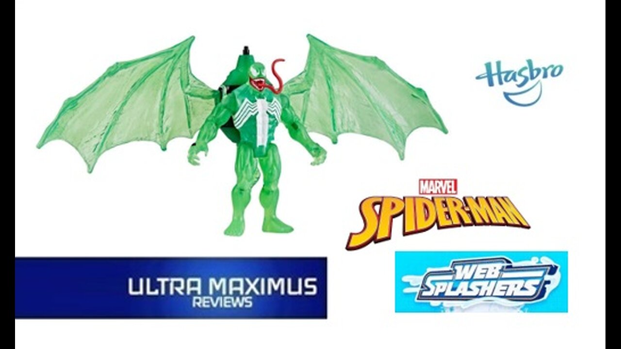 🔥 Venom Green Symbiote | Spider-Man Web Splashers