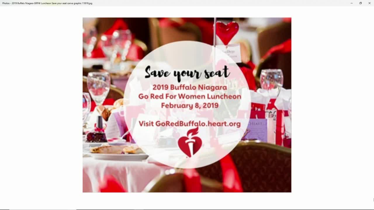 2019 Buffalo Niagara Go Red For Women Luncheon