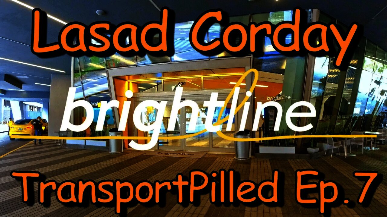 Brightline Trip to from MiamiCentral Station to West Palm Beach Station ASMR - TransportPilled Ep. 7