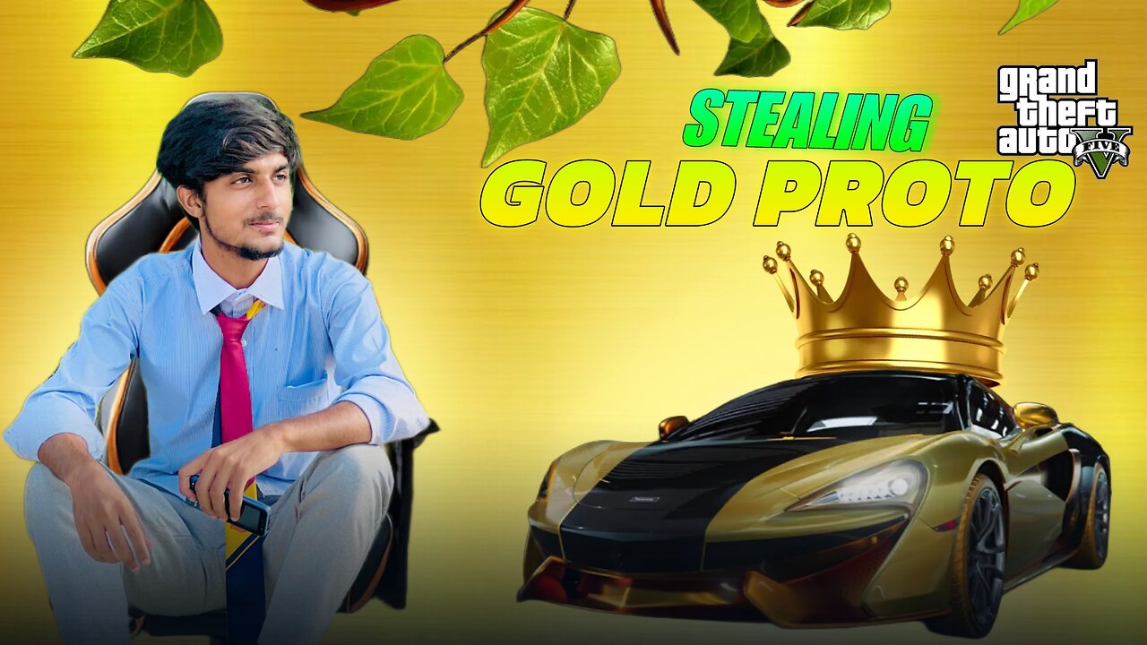 STEALING GOLDEN CAR IN GTA | HINDI |