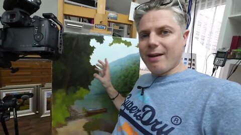 Painting Large Foreground Trees