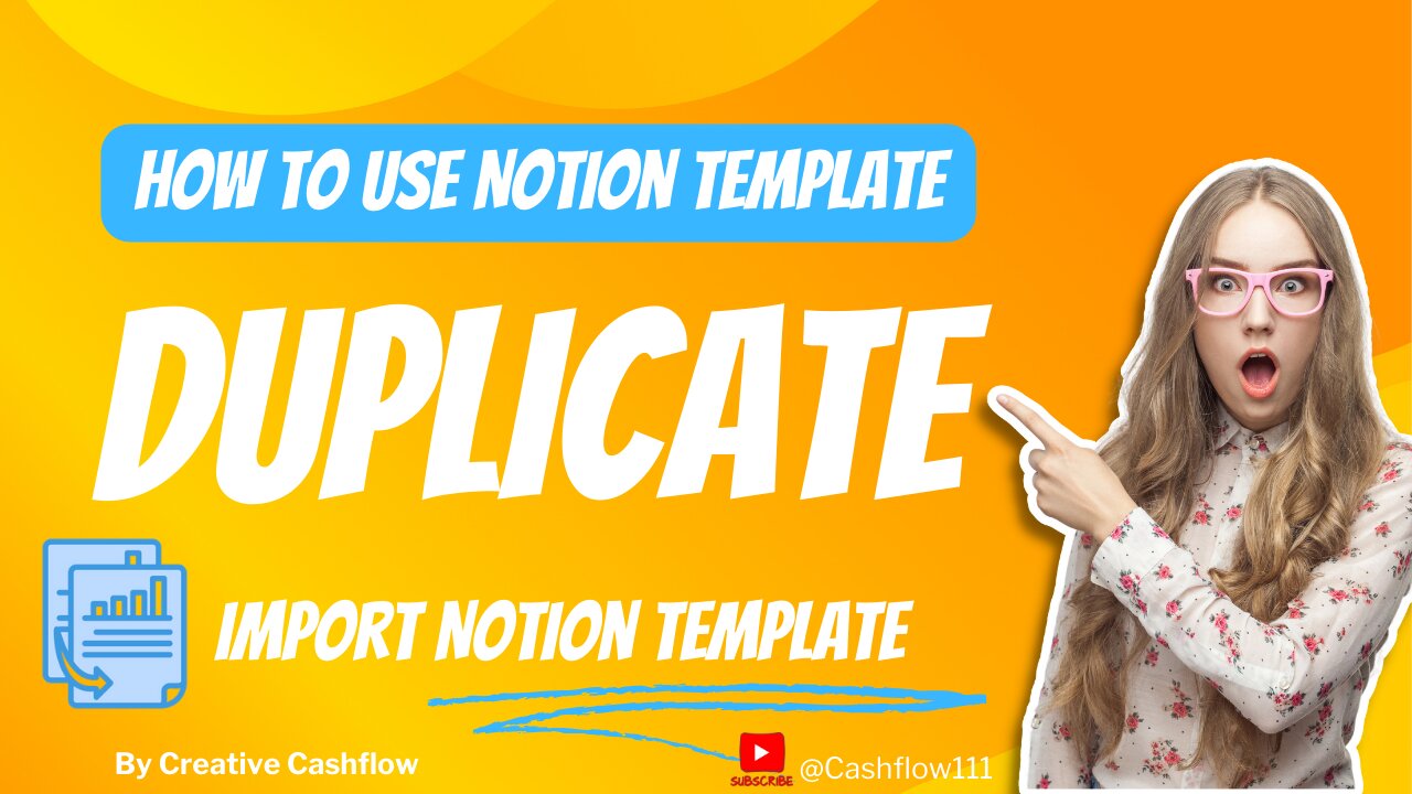 How to Duplicate, Copy or Import Notion Template | Step by Step Notion Tutorial