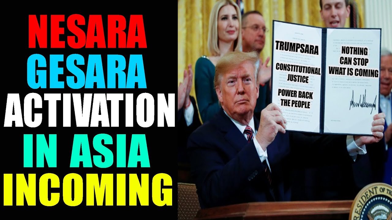 TOP ASIAN LEADERS MEETING FOR NESARA/GESARA!!! D.S'S NEXT HOAX INCOMING - TRUMP NEWS