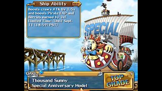 Farm EXP using Thousand Sunny Limited Time | OPTC