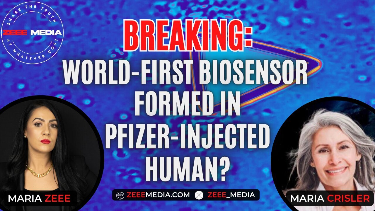 BREAKING: World-First Biosensor Formed in Pfizer-Injected Human? Maria Crisler