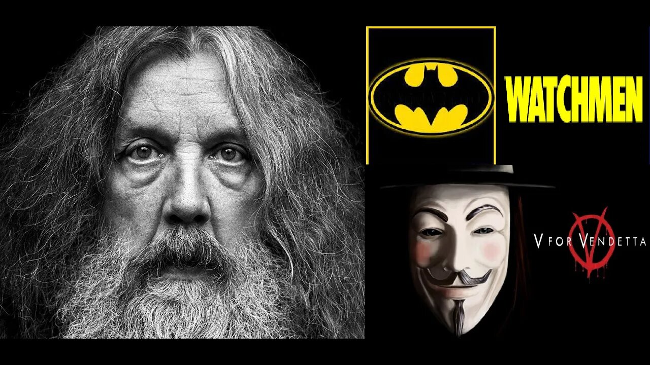 Alan Moore Thinks You're A Fascist for Liking Superheroes but Supports V for Being Used in Protests