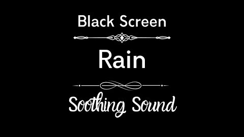 Soothing Sounds for Sleeping | BLACK SCREEN | SLEEP & RELAXATION | Dark Screen