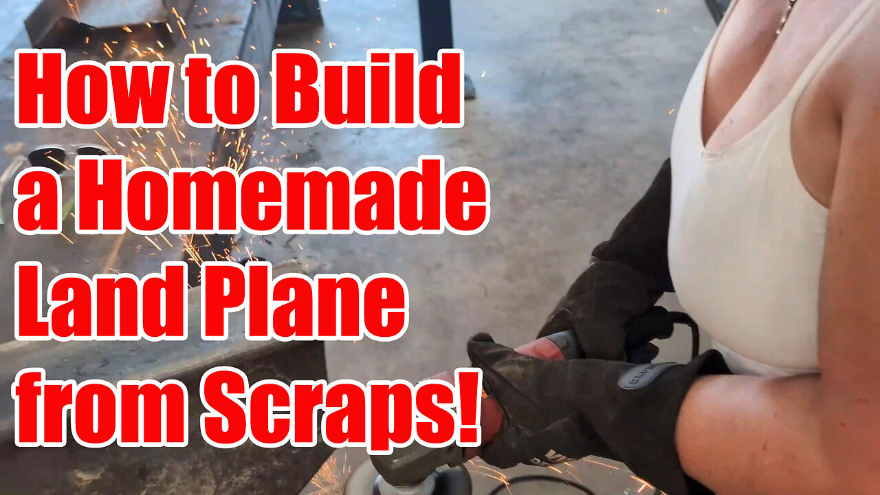 Ep. 14 - We build and test a homemade LAND PLANE for land leveling