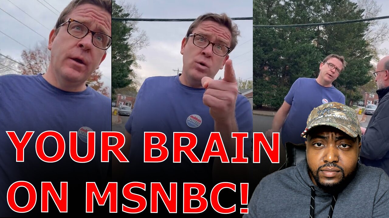 UNHINGED Trump Deranged DEMOCRAT LOSES HIS MIND On Republican Greeter In UNHINGED RANT After Voting!