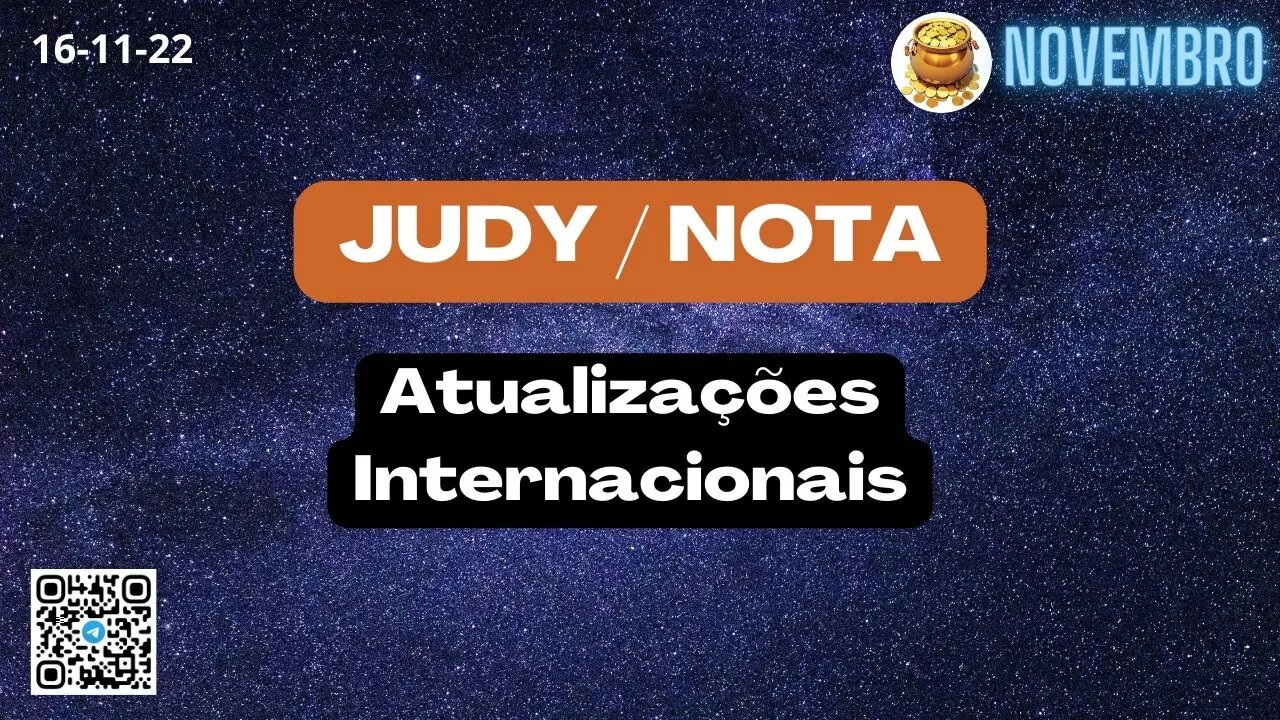 NOTAS DE JUDY Atualizações Internacionais