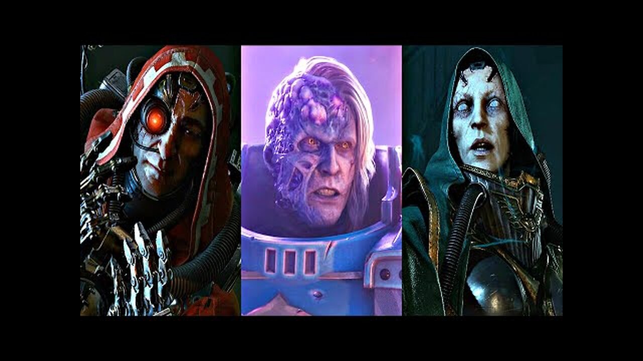 SPACE MARINE 2 - All Bosses & Ending (4K 60FPS)