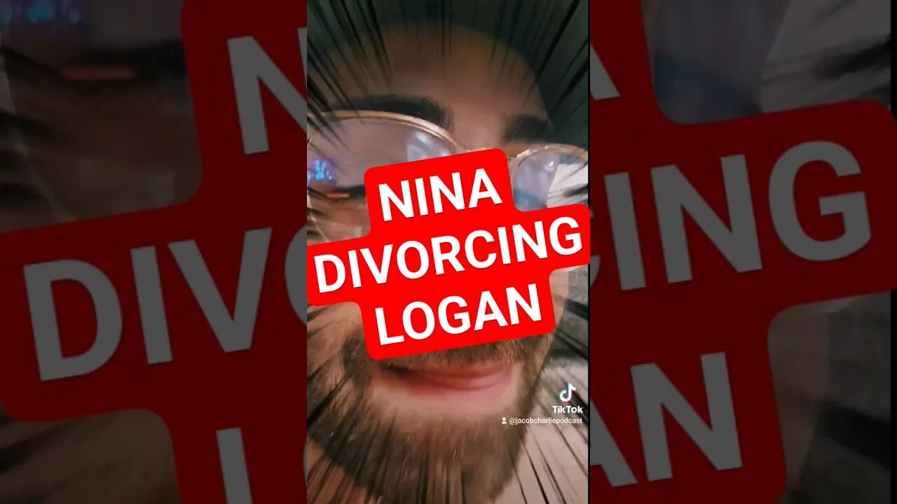 NINA DIVORCING LOGAN #shorts #loganpaul #ninaagdal #dillondanis
