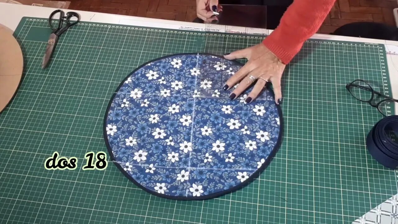 Linda bolsa feita com dois círculos - Muito fácil e fica Maravilhosa 💎💎