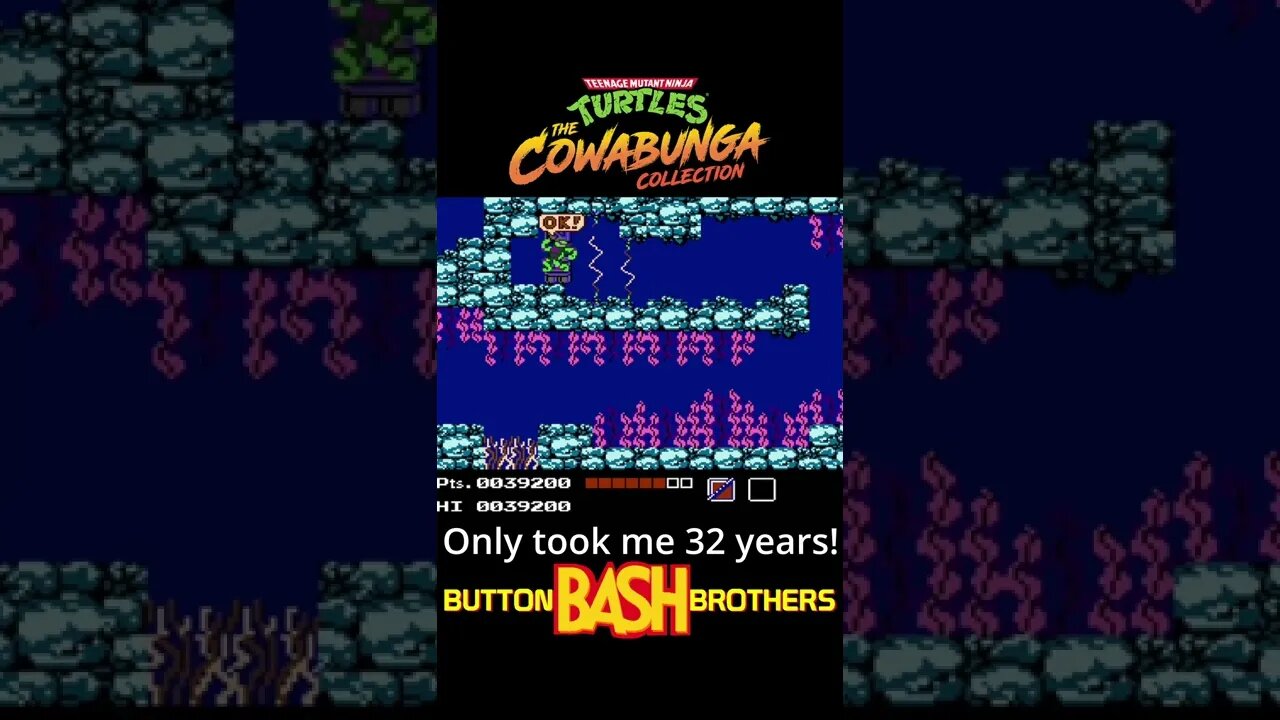 OMG! After 32 years I got past the Dam | TMNT NES