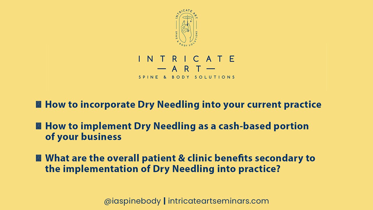 Benefits of Implementing Dry Needling in a Clinic