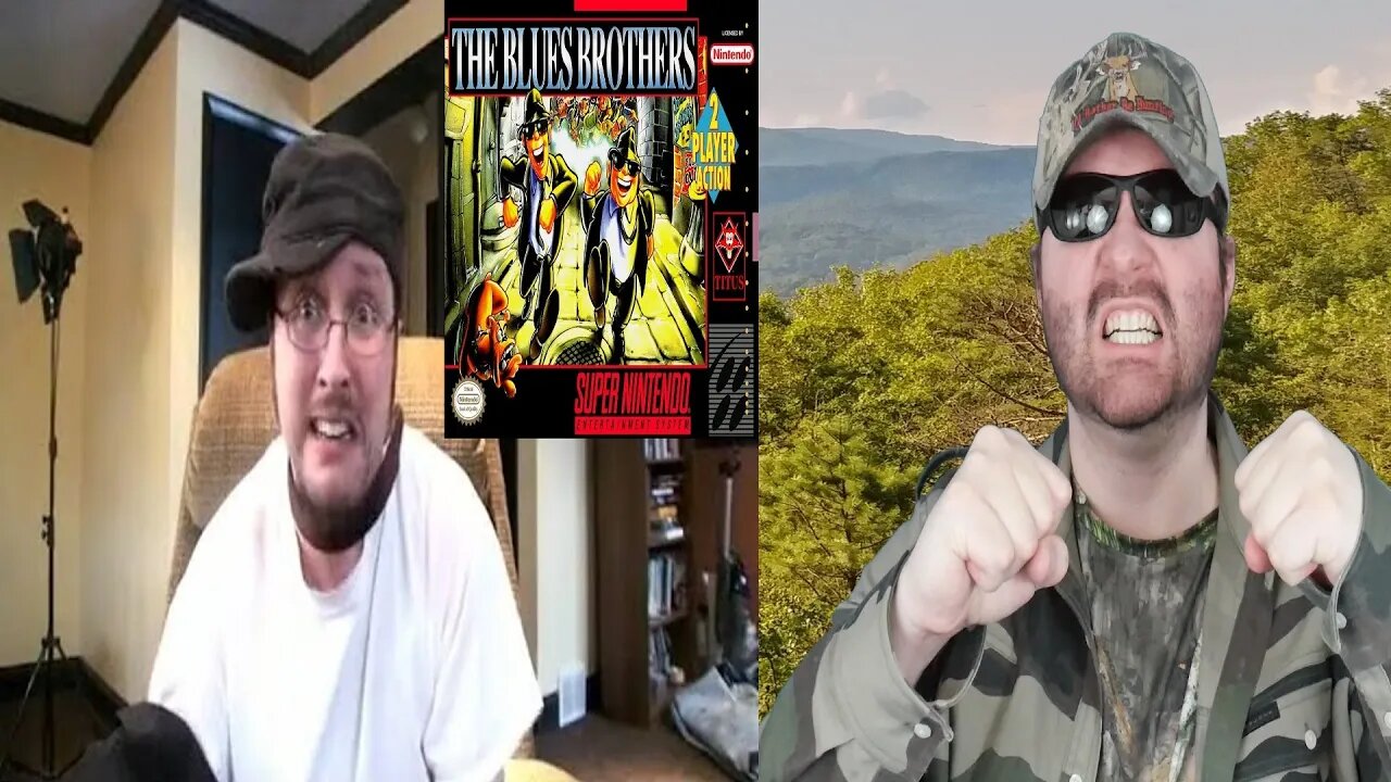 Blues Brothers (SNES) - Video Game Review (Nostalgia Critic) - Reaction! (BBT)