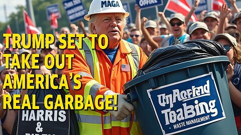 Trump Set To Take Out America's REAL Garbage!