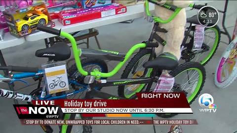 WPTV Annual Toy Drive underway