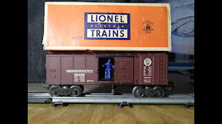 Lionel Southern Pacific Operating Box Car no. 6454, hhill5281
