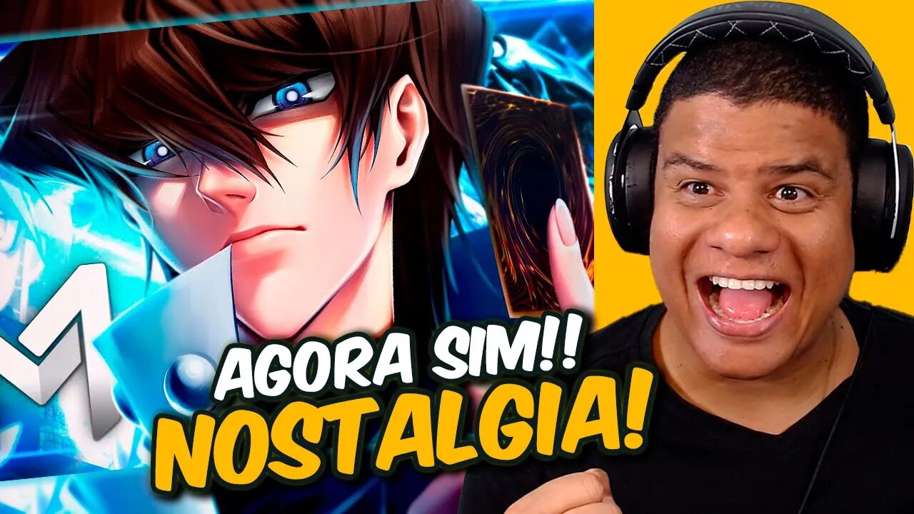 REAGINDO a SETO KAIBA (Yu-Gi-Oh!) - OLHOS AZUIS | M4rkim | React Anime Pro