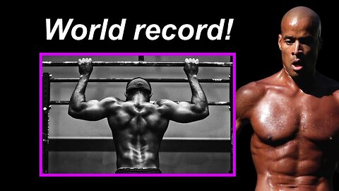 David Goggins Talks About Him Breaking The Pull Up Record In The World
