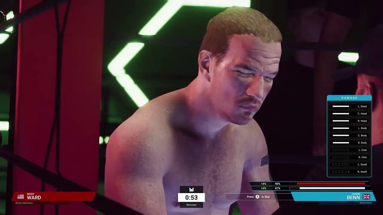 Undisputed Online Gameplay Conor Benn vs Mickey Ward