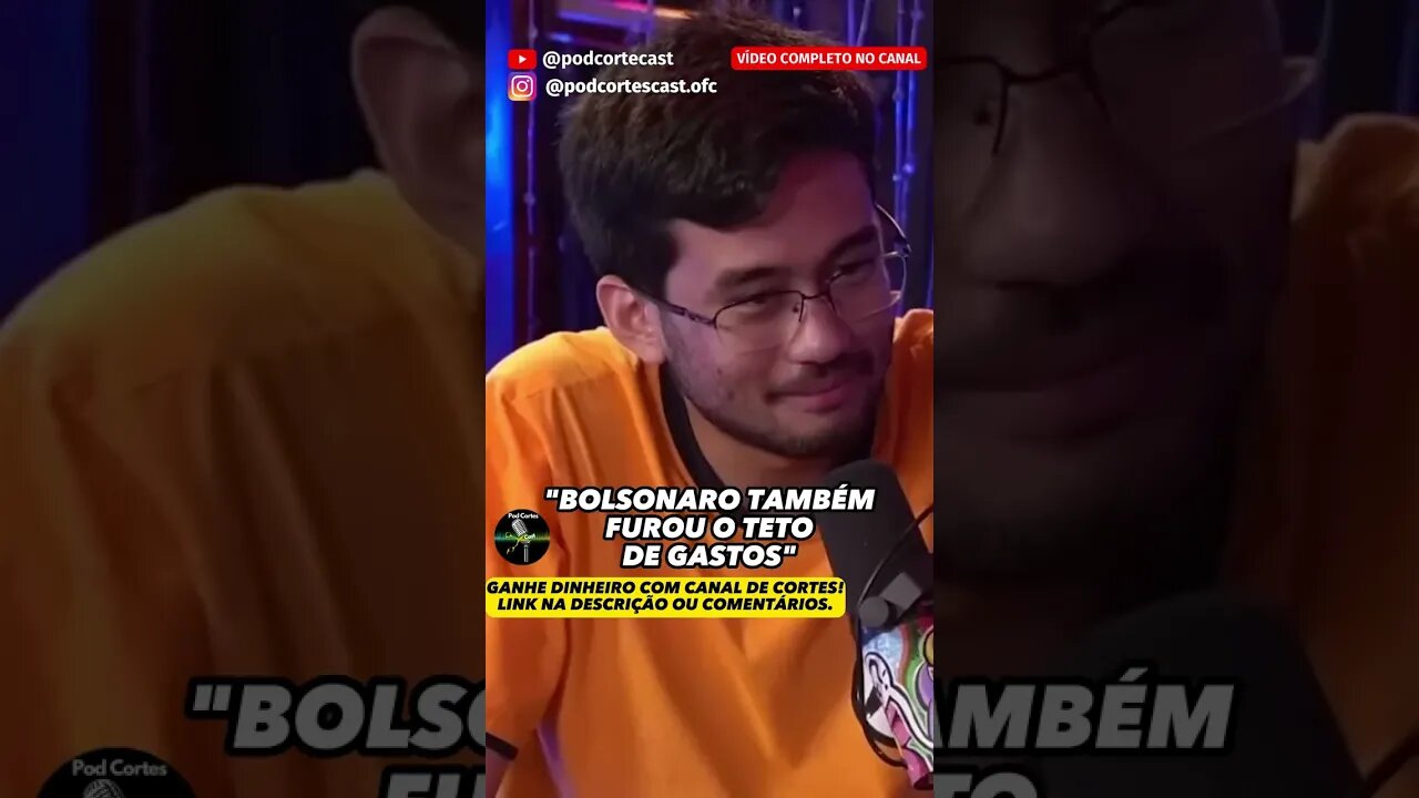 BOLSONARO FUROU O TETO DE GASTOS #shorts #kimkataguiri #mbl #tetodegastos #bolsonaro