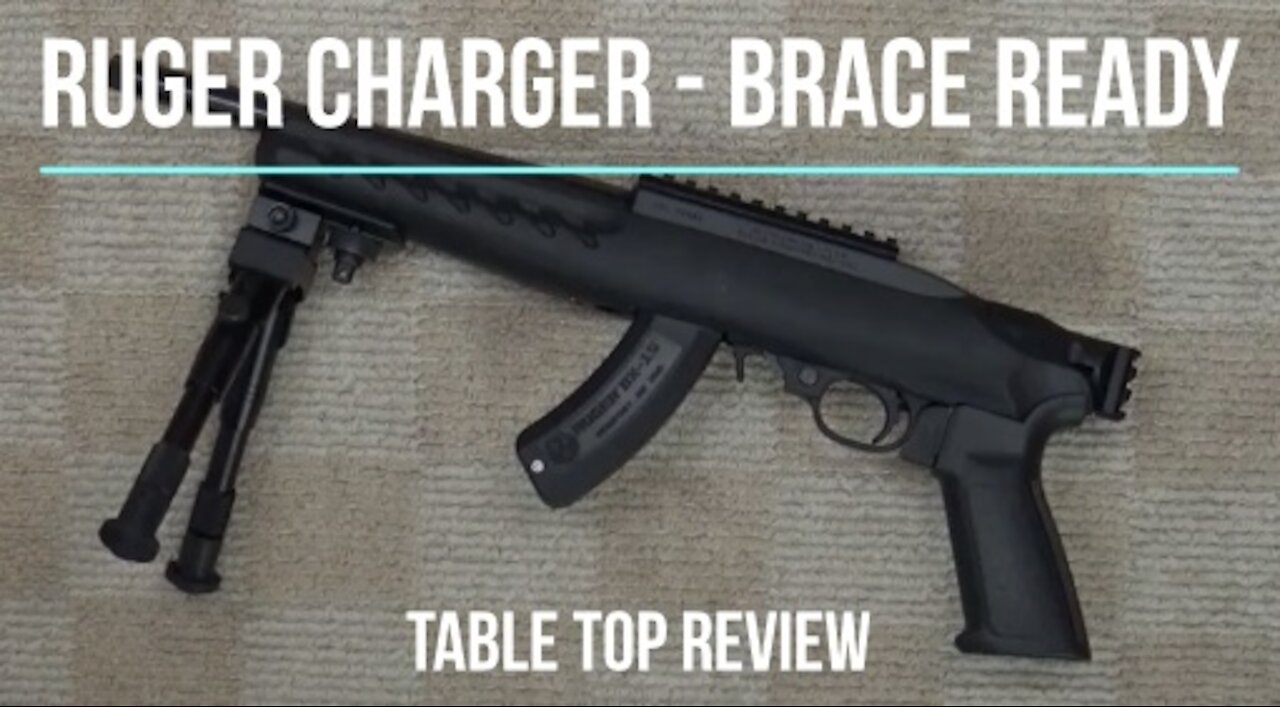 Ruger Charger Brace-Ready 22LR Pistol Tabletop Review - Episode #202016