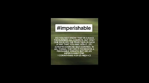 self control #imperishable #biblebuild #biblia #bibleverseoftheday♥️💚💙💜🧡💛 #bibleverse