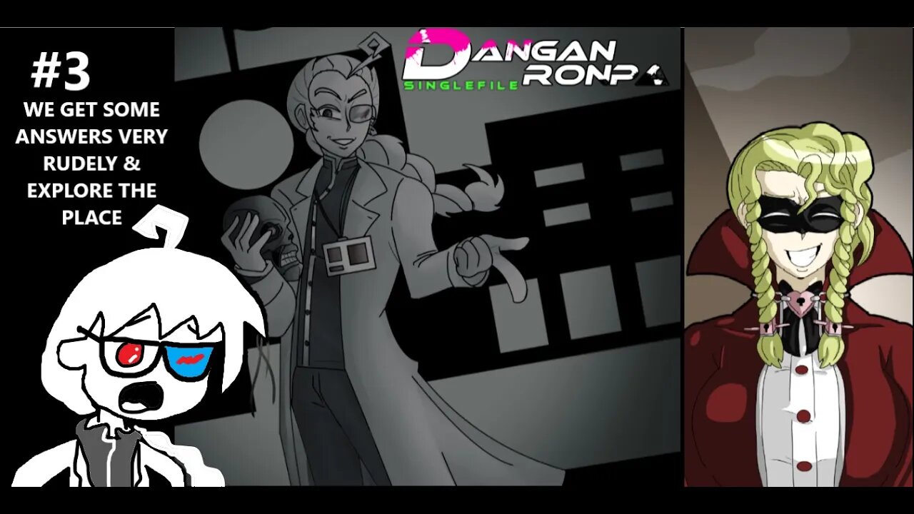Danganronpa: SINGLEFILE - Our Ultimate Research Assistant Explains Some Stuff To Us P3