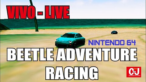 LIVE | Voando baixo em Beetle Adventure Racing para Nintendo 64