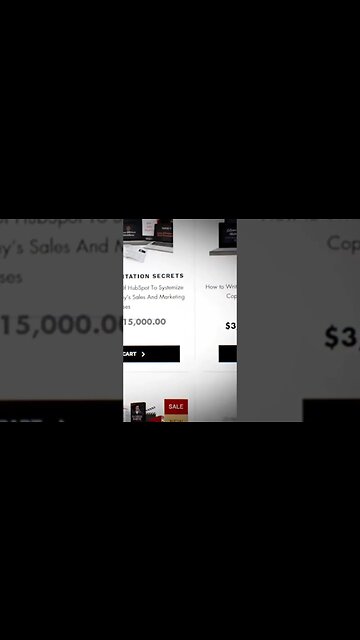 Buy my course for 900$ it's on sale right now because of course it is