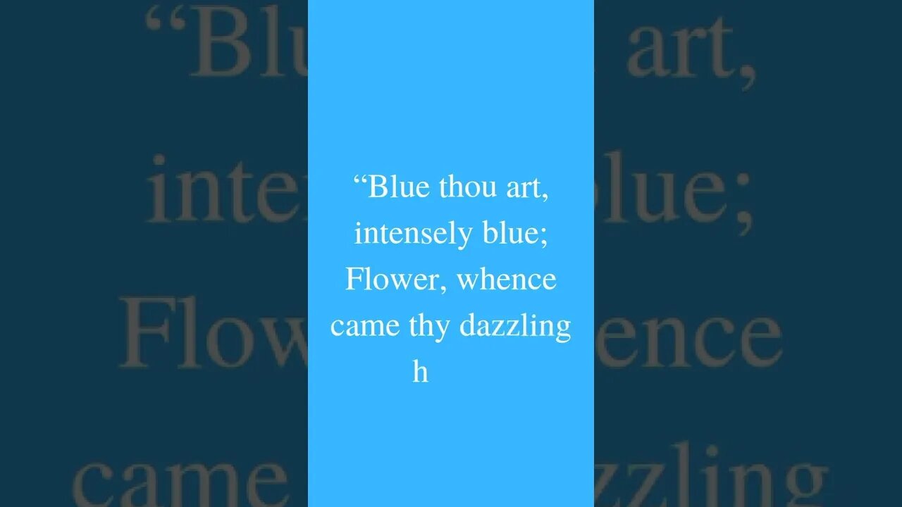 quotes with blue