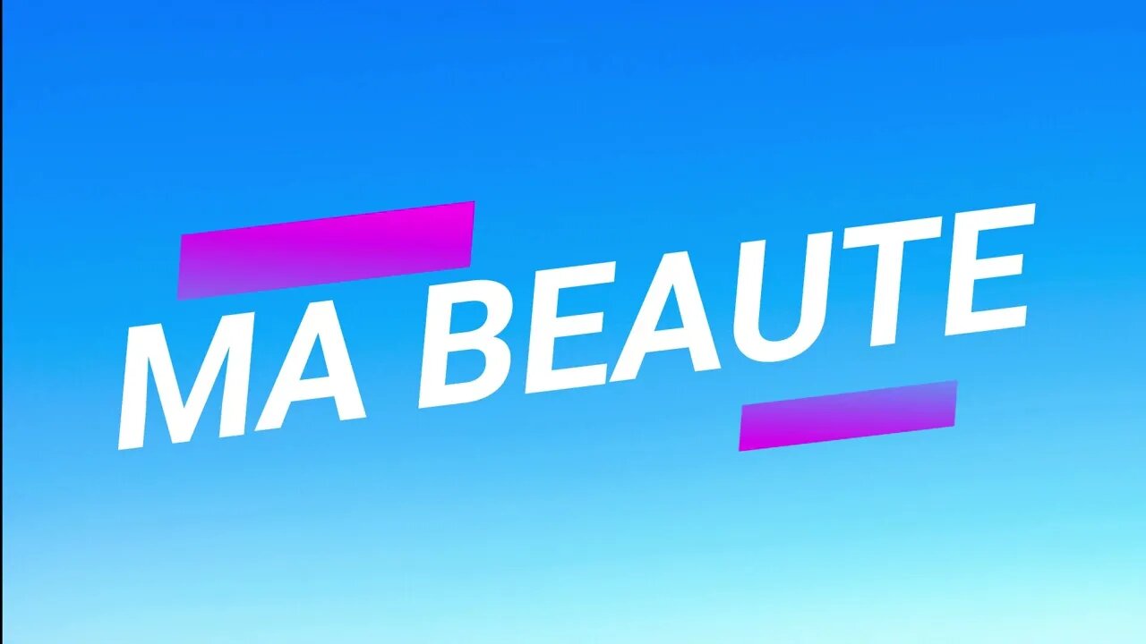 بدون موسيقى MA BEAUTE