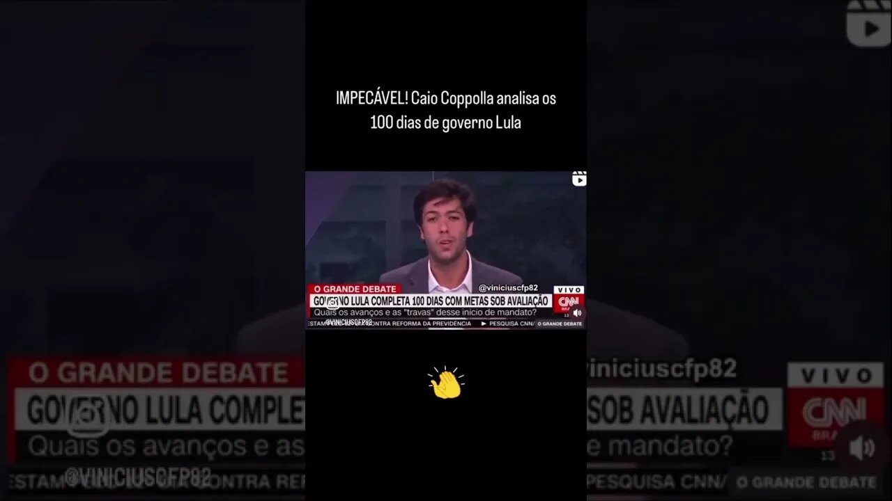 IMPECÁVEL! Caio Coppolla analisa os 100 dias de governo Lula