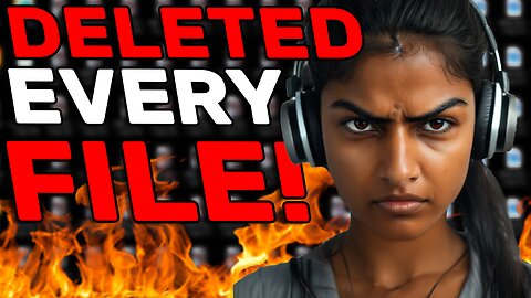 She tried to SCAM ME so... I DELETED ALL HER FILES!