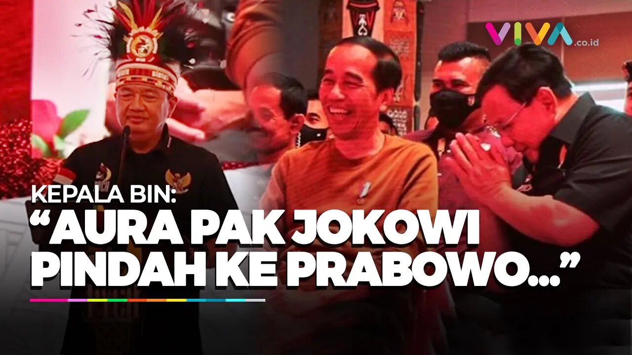 Ekspresi Prabowo Disebut Kerasukan Aura Jokowi oleh Kepala BIN