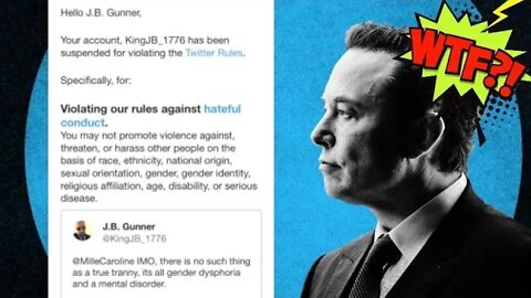 ELON'S FREE SPEECH: Twitter is ACTUALLY Still Banning Conservatives and Free Speech Regularly!