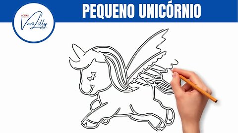 COMO DESENHAR | PEQUENO UNICÓRNIO | PASSO A PASSO. MUITO FÁCIL