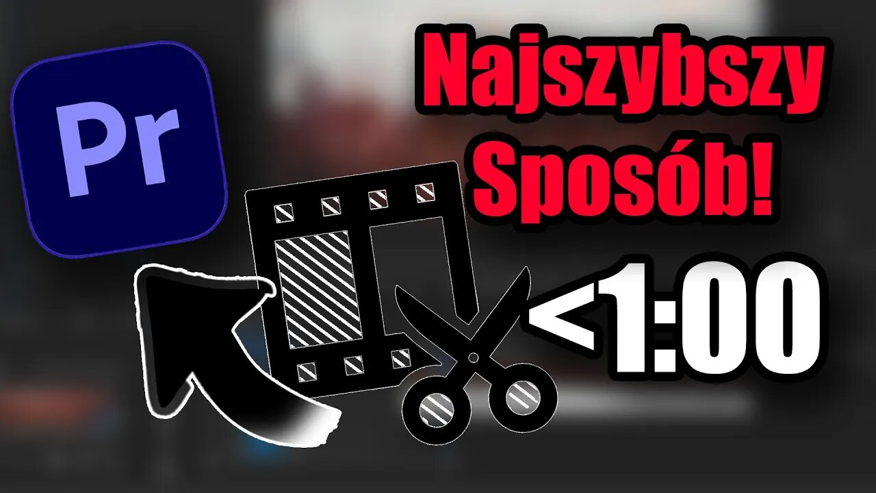 Najszybszy sposób na cięcie filmów w Adobe Premiere Pro