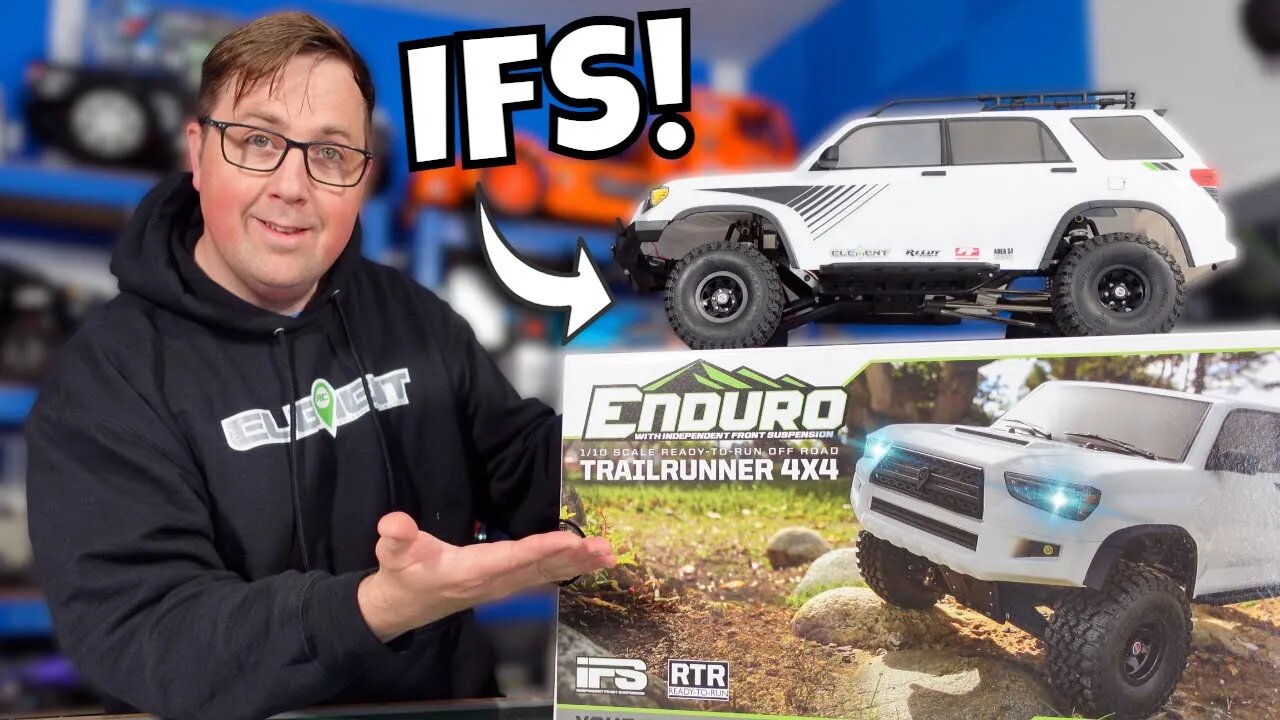 The BEST Trail Truck I've Ever Owned! Element RC Eunduro Trailrunner (With IFS!)