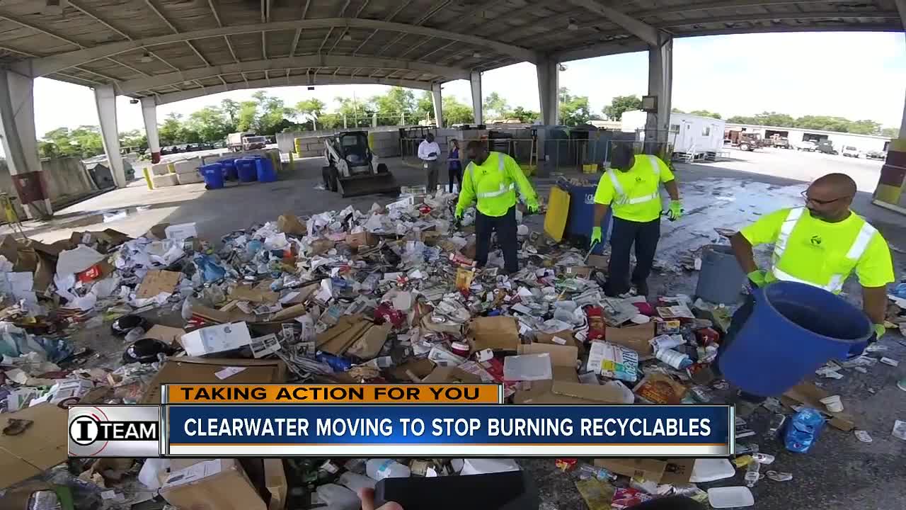 Clearwater Mayor: I-Team investigation spurring action on burned recyclables