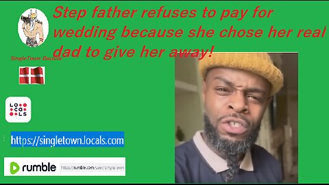 Step father refuses to pay for wedding because she chose her real dad to give her away!