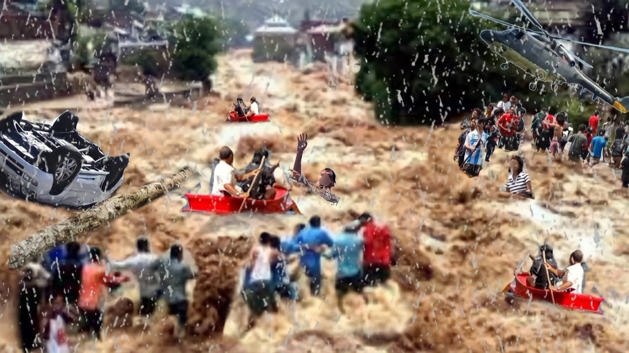 OUR WORLD LEADERS KNOW THAT EARTH HAS TO BE EVACUATED : HEAVY RAINS FLOOD THE TURKISH