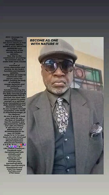 ▪︎BECOME AS ONE WITH NATURE▪︎