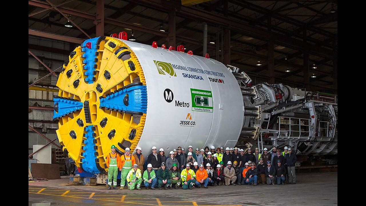 Walmart Logo Shape - on - DUMB Tunnel Boring Machines