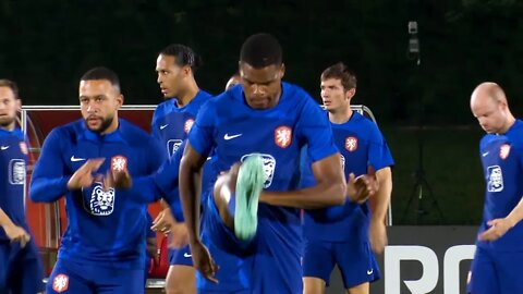 Netherlands train for Argentina clash in quarter-finals