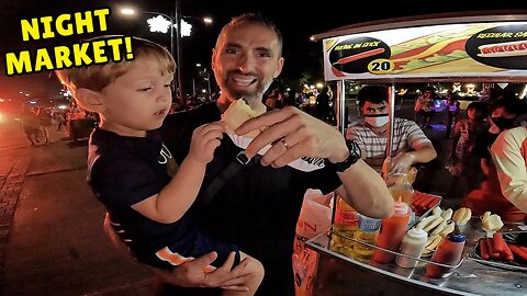 $5 Filipino Street Food Tour in Manila, Philippines 🇵🇭 | Black Nazarene Night Market | Beef Pares